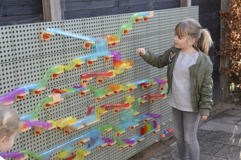 MASTERKIDZ Zestaw Konstrukcyjny Tor dla Piłek do Tablica STEM 63 el.