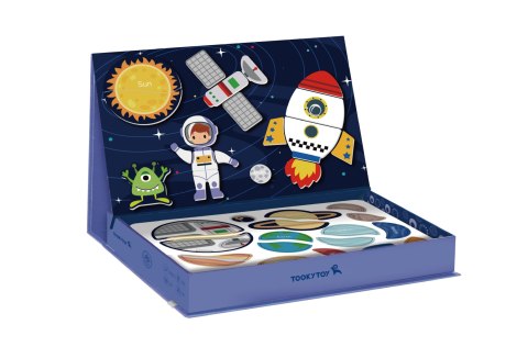 TOOKY TOY Układanka Magnetyczna Kosmos Puzzle
