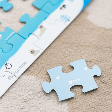 CLASSIC WORLD Puzzle Mapa Świata
