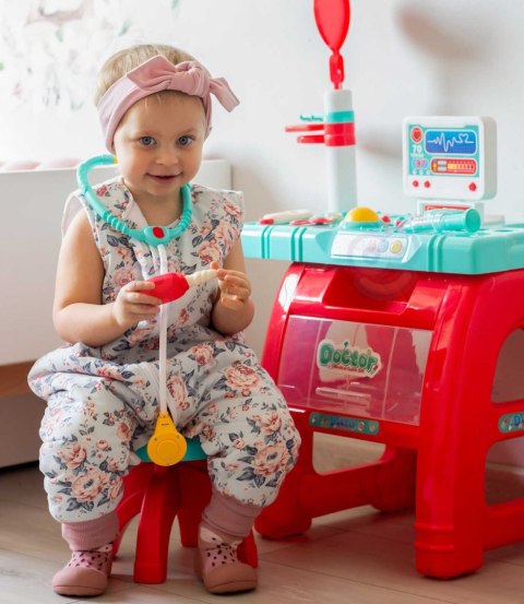 Woopie WOOPIE Gabinet Małego Lekarza Doktora Światło Dźwięk + 22 akc