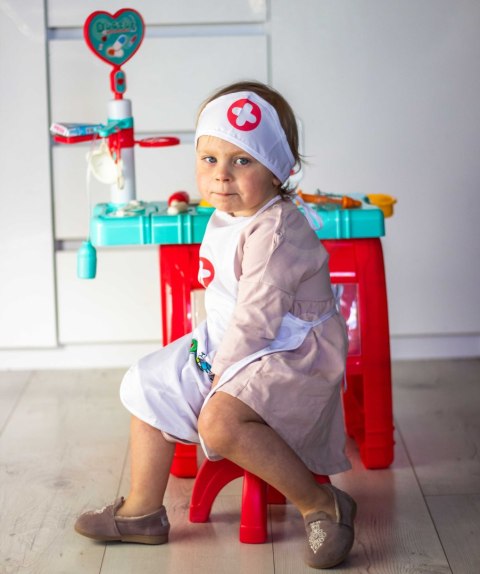 Woopie WOOPIE Gabinet Małego Lekarza Doktora Światło Dźwięk + 22 akc