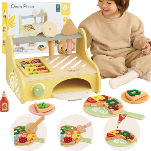 Classic World CLASSIC WORLD Drewniany Piec do Pizzy Oven Pizza 3+ FSC