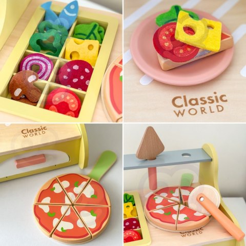 Classic World CLASSIC WORLD Drewniany Piec do Pizzy Oven Pizza 3+ FSC