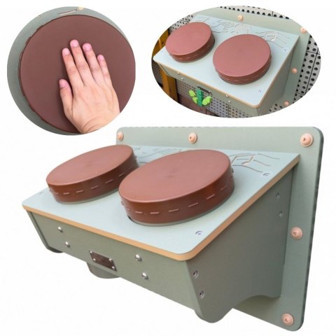 Masterkidz MASTERKIDZ Bongosy Instrument Muzyczny Bębenki Akcesoria Do Tablicy STEM