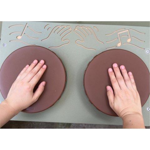 Masterkidz MASTERKIDZ Bongosy Instrument Muzyczny Bębenki Akcesoria Do Tablicy STEM