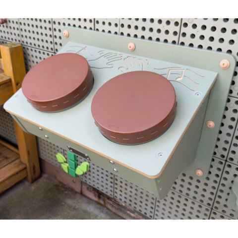 Masterkidz MASTERKIDZ Bongosy Instrument Muzyczny Bębenki Akcesoria Do Tablicy STEM