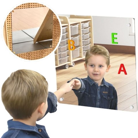 Masterkidz MASTERKIDZ Duże Lustro Magnetyczne Do Tablicy STEM