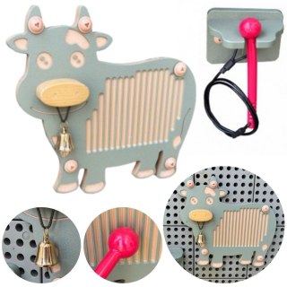 Masterkidz MASTERKIDZ Guiro Instrument Muzyczny Krowa Akcesoria Do Tablicy STEM
