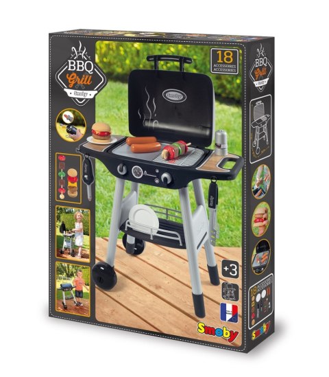Smoby SMOBY Grill Ogrodowy dla dzieci Barbecue 18 akcesoriów