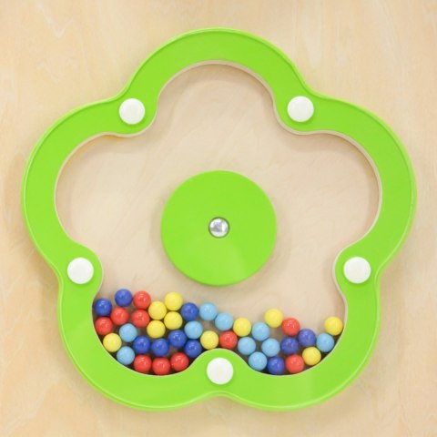 Viga Toys VIGA Drewniany Panel Ścienny - Wirujące Wzory