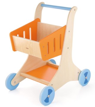 Viga Toys VIGA Drewniany Wózek sklepowy na zakupy