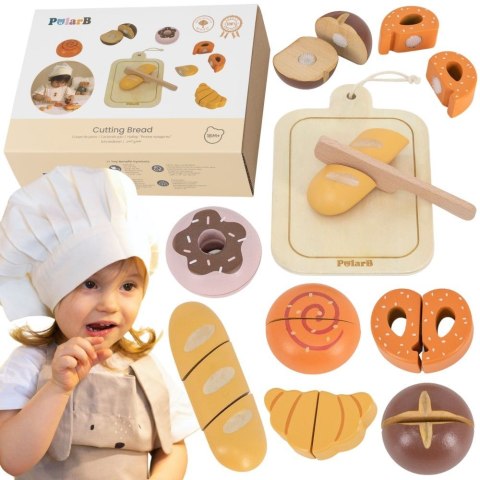 Viga Toys VIGA Drewniany Zestaw Śniadaniowy - Mały Piekarz