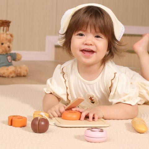 Viga Toys VIGA Drewniany Zestaw Śniadaniowy - Mały Piekarz