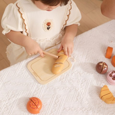Viga Toys VIGA Drewniany Zestaw Śniadaniowy - Mały Piekarz