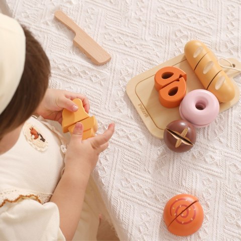 Viga Toys VIGA Drewniany Zestaw Śniadaniowy - Mały Piekarz