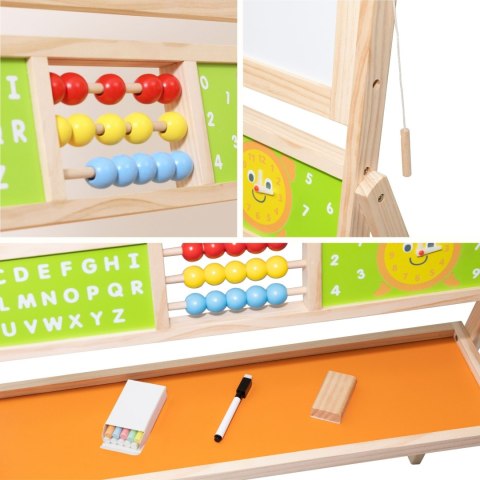 Viga Toys VIGA Duża Tablica Edukacyjna 2w1
