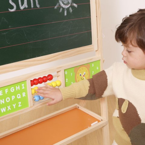 Viga Toys VIGA Duża Tablica Edukacyjna 2w1