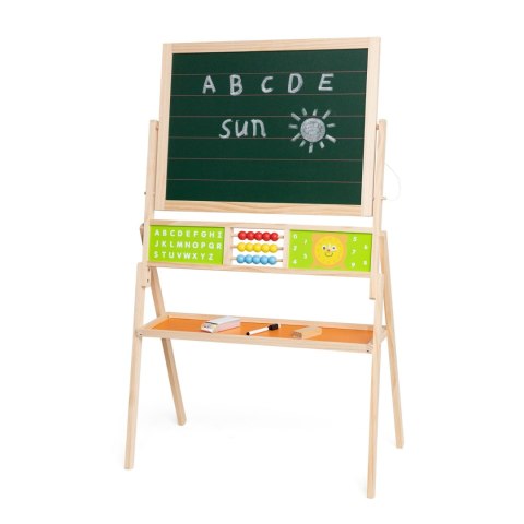 Viga Toys VIGA Duża Tablica Edukacyjna 2w1