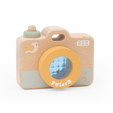Viga Toys VIGA Mój Pierwszy Drewniany Aparat dla Dzieci Kalejdoskop