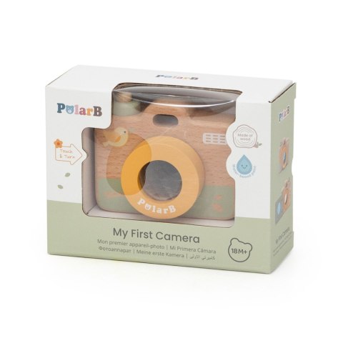 Viga Toys VIGA Mój Pierwszy Drewniany Aparat dla Dzieci Kalejdoskop