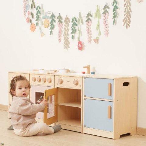 Viga Toys VIGA PolarB Drewniany Zestaw Kuchenny XL Pralka Kuchenka Zmywarka