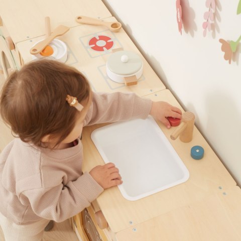 Viga Toys VIGA PolarB Drewniany Zestaw Kuchenny XL Pralka Kuchenka Zmywarka