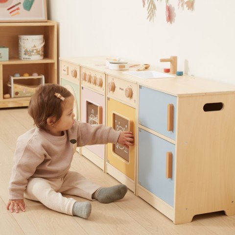 Viga Toys VIGA PolarB Drewniany Zestaw Kuchenny XL Pralka Kuchenka Zmywarka