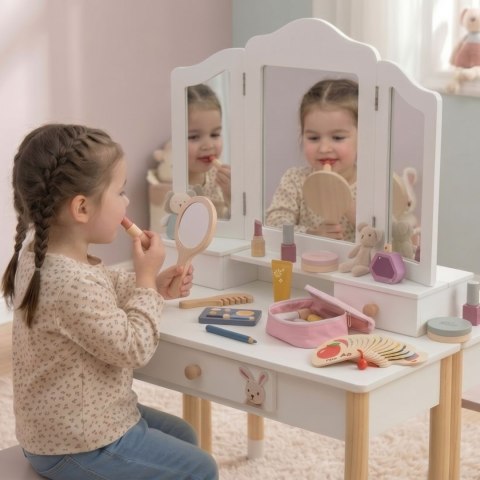 Viga Toys VIGA PolarB Drewniany Zestaw do Makijażu Kosmetyczka Dla Dziewczynki Prezent