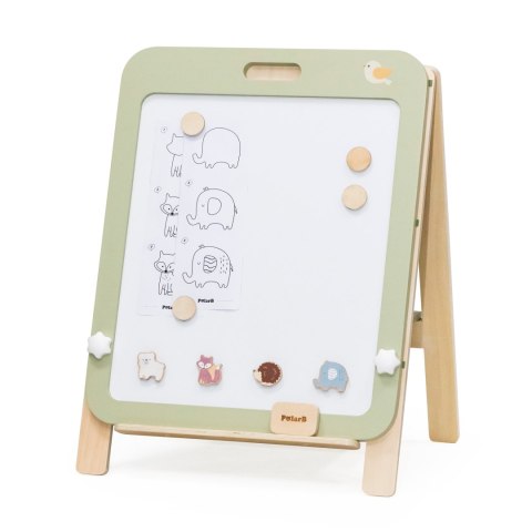 Viga Toys VIGA PolarB Rosnąca Drewniana Tablica Kredowa Suchościeralna Magnetyczna