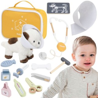 Viga Toys VIGA PolarB Zestaw do pielęgnacji zwierząt - Mały Weterynarz