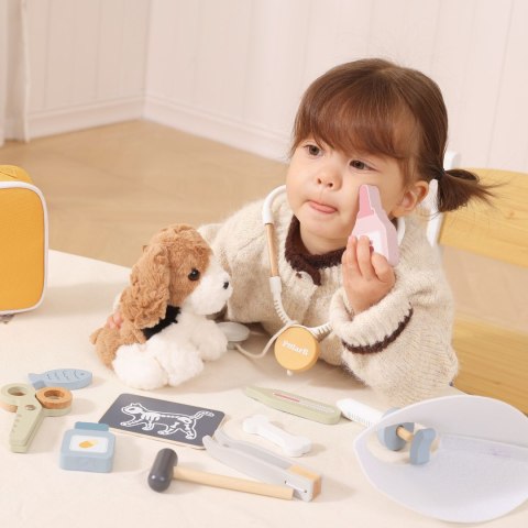 Viga Toys VIGA PolarB Zestaw do pielęgnacji zwierząt - Mały Weterynarz