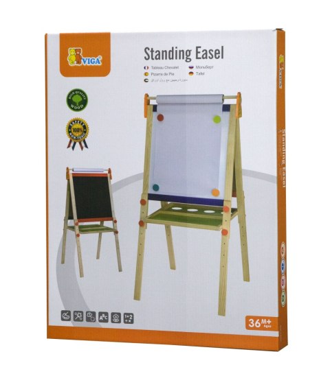 Viga Toys VIGA Tablica Do Rysowania Dwustronna Duża Magnetyczna