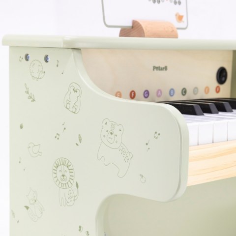Viga Toys Viga Pianino Zielone Nauka Gry