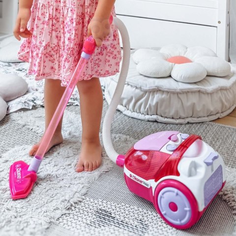 WOOPIE Odkurzacz dla Dzieci z Funkcją Wciągania Różowy