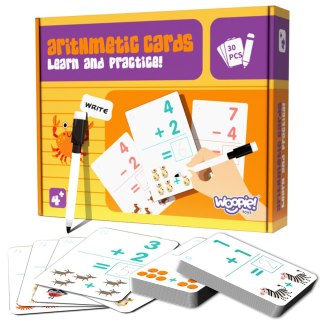 Woopie WOOPIE Karty Edukacyjne Fiszki Do Nauki Liczenia