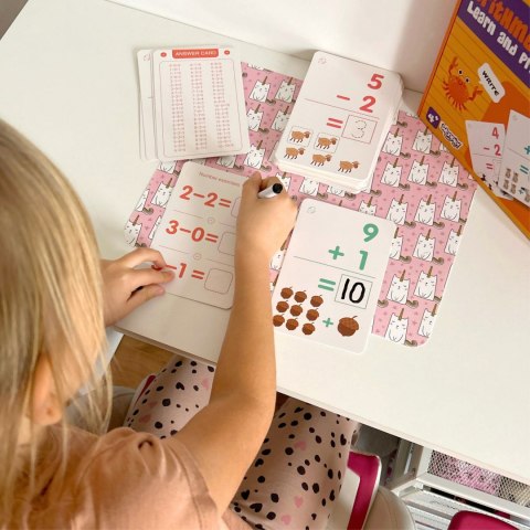 Woopie WOOPIE Karty Edukacyjne Fiszki Do Nauki Liczenia