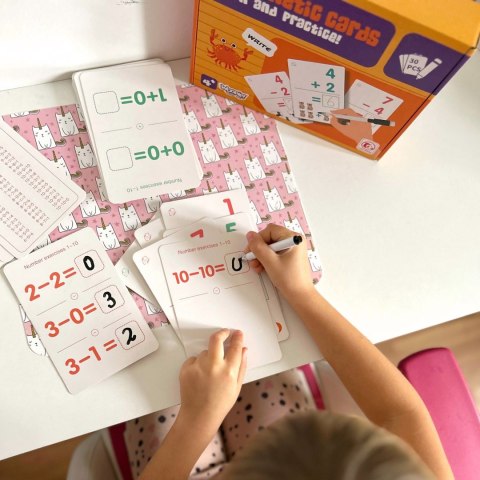 Woopie WOOPIE Karty Edukacyjne Fiszki Do Nauki Liczenia