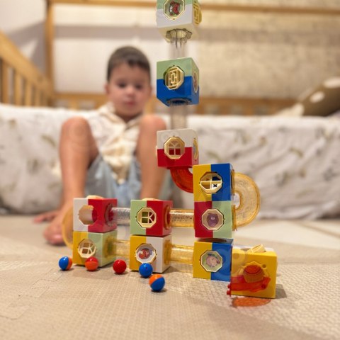 WOOPIE Tor Kulkowy Kulodrom Zestaw Konstrukcyjny Klocki 3D