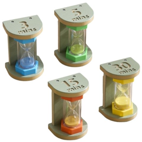 Masterkidz MASTERKIDZ Zestaw Edukacyjnych Klepsydr STEM