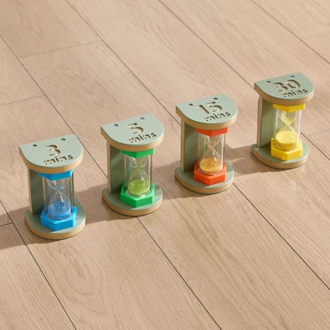 Masterkidz MASTERKIDZ Zestaw Edukacyjnych Klepsydr STEM