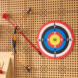 Masterkidz MASTERKIDZ Zestaw Łucznika Do Tablicy STEM Łuk + Tarcza + Strzały