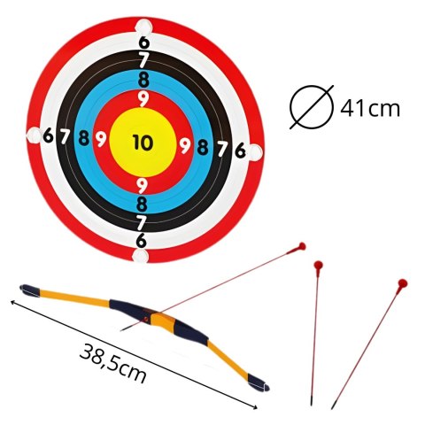 Masterkidz MASTERKIDZ Zestaw Łucznika Do Tablicy STEM Łuk + Tarcza + Strzały