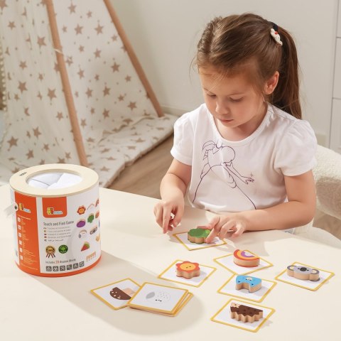 Viga Toys VIGA Drewniana Gra W Ciemno Losowanie Wzorów