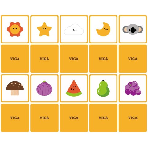 Viga Toys VIGA Drewniana Gra W Ciemno Losowanie Wzorów