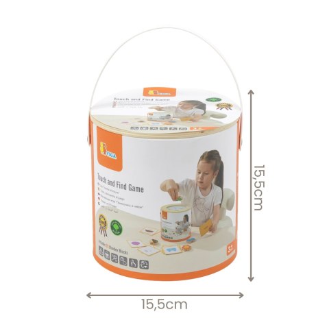 Viga Toys VIGA Drewniana Gra W Ciemno Losowanie Wzorów