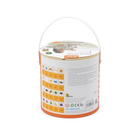 Viga Toys VIGA Drewniana Gra W Ciemno Losowanie Wzorów