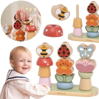 Viga Toys VIGA Drewniana Układanka Sorter Ogród 12m+