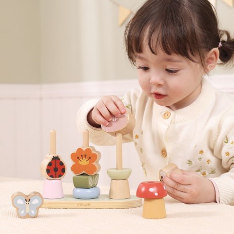 Viga Toys VIGA Drewniana Układanka Sorter Ogród 12m+