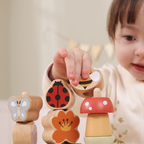 Viga Toys VIGA Drewniana Układanka Sorter Ogród 12m+