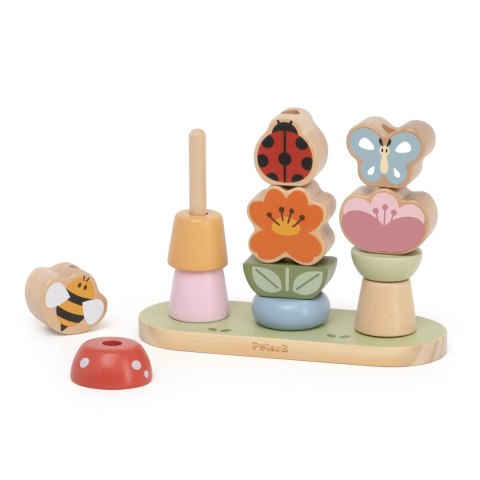 Viga Toys VIGA Drewniana Układanka Sorter Ogród 12m+